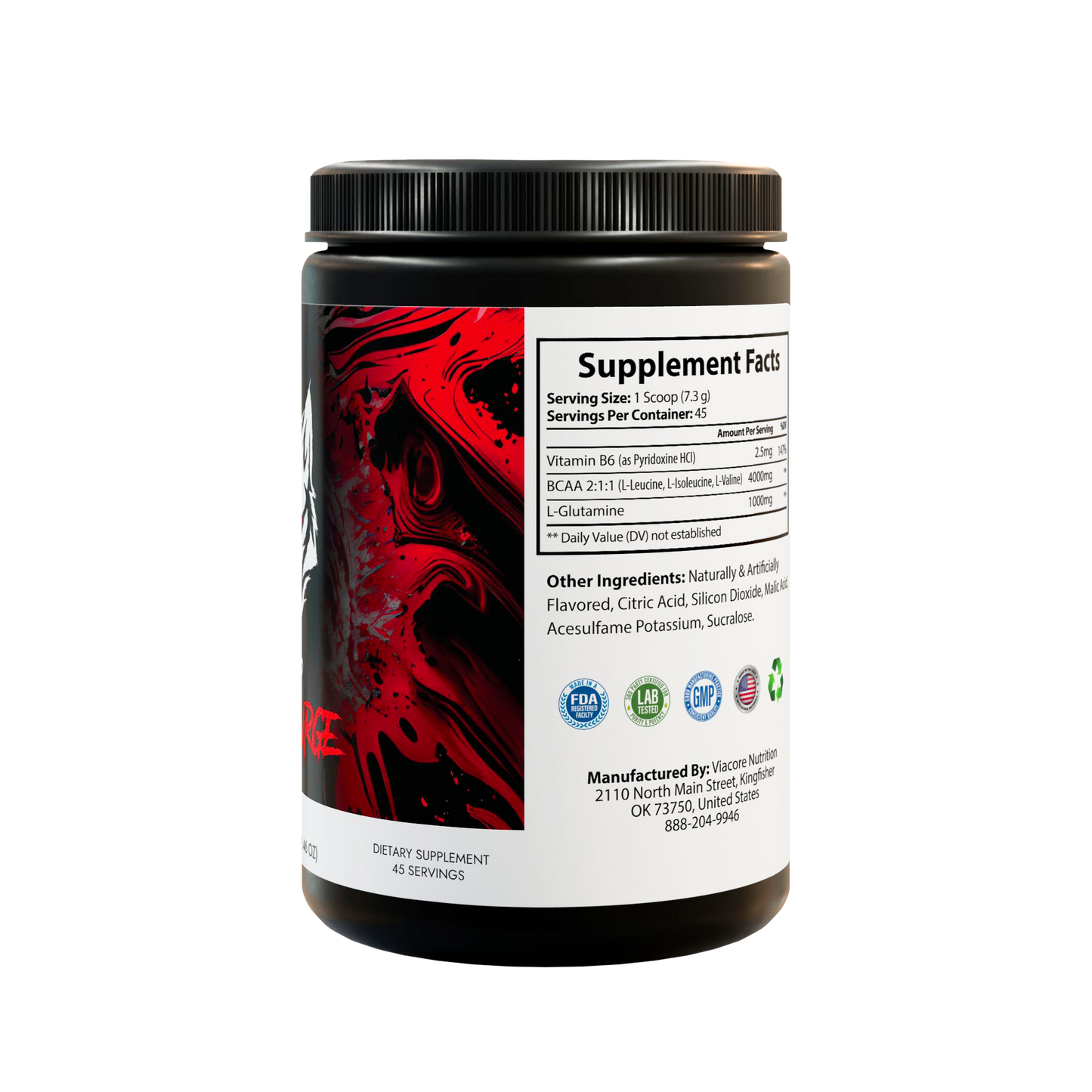 Vanguard Melon Surge BCAA Watermelon (45 servings)