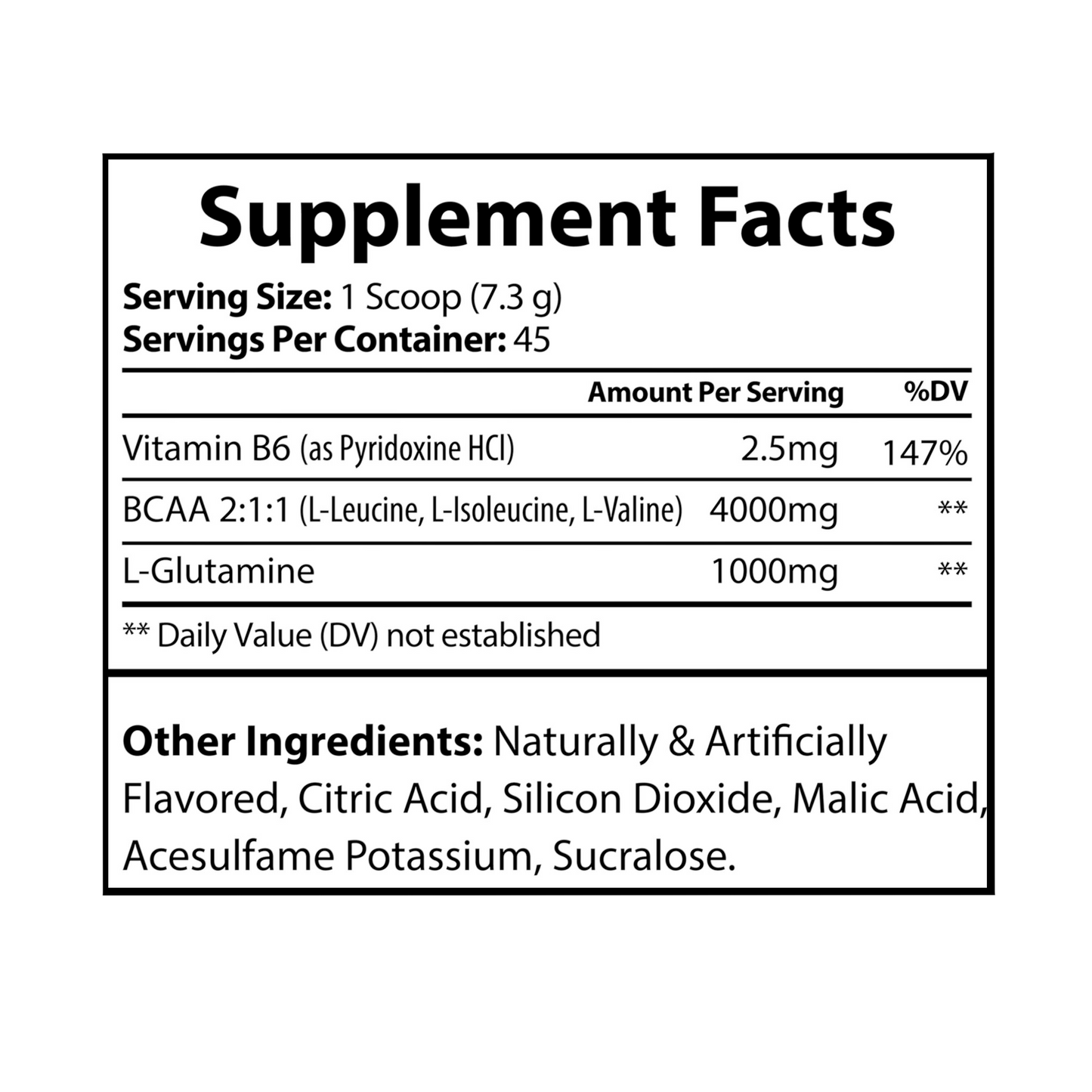 Vanguard Melon Surge BCAA Watermelon (45 servings)