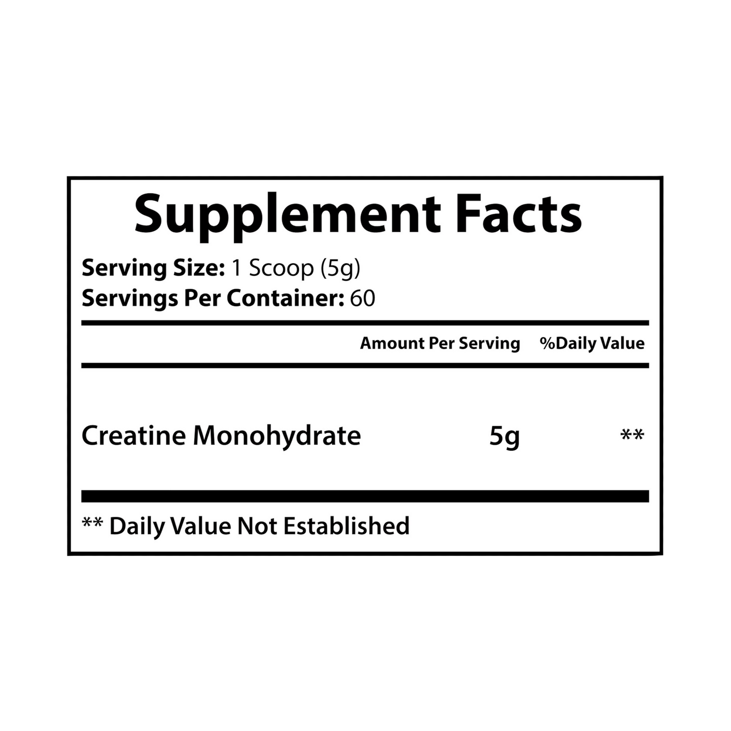 Vanguard Power Core Creatine Monohydrate (10.58oz)