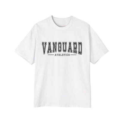 Vanguard University Oversized Tee (Black Logo)