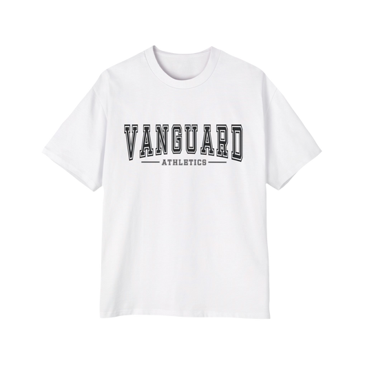 Vanguard University Oversized Tee (Black Logo)